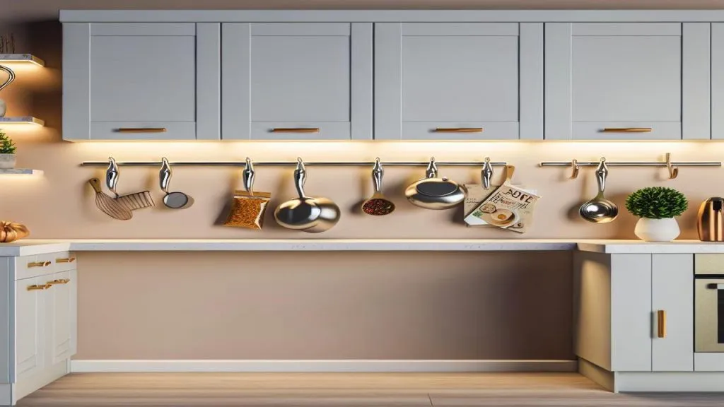 Co dać między szafkami w kuchni? Tanio i modnie