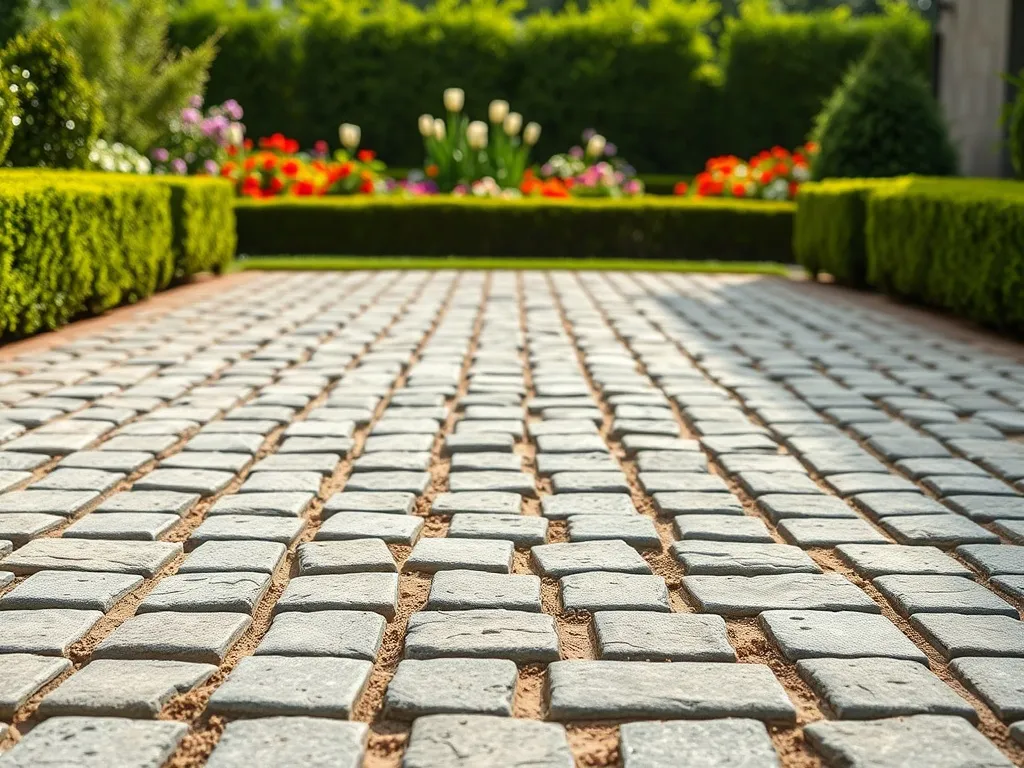 Jakie są wzory układania kostki brukowej prostokątnej? Sprawdź!