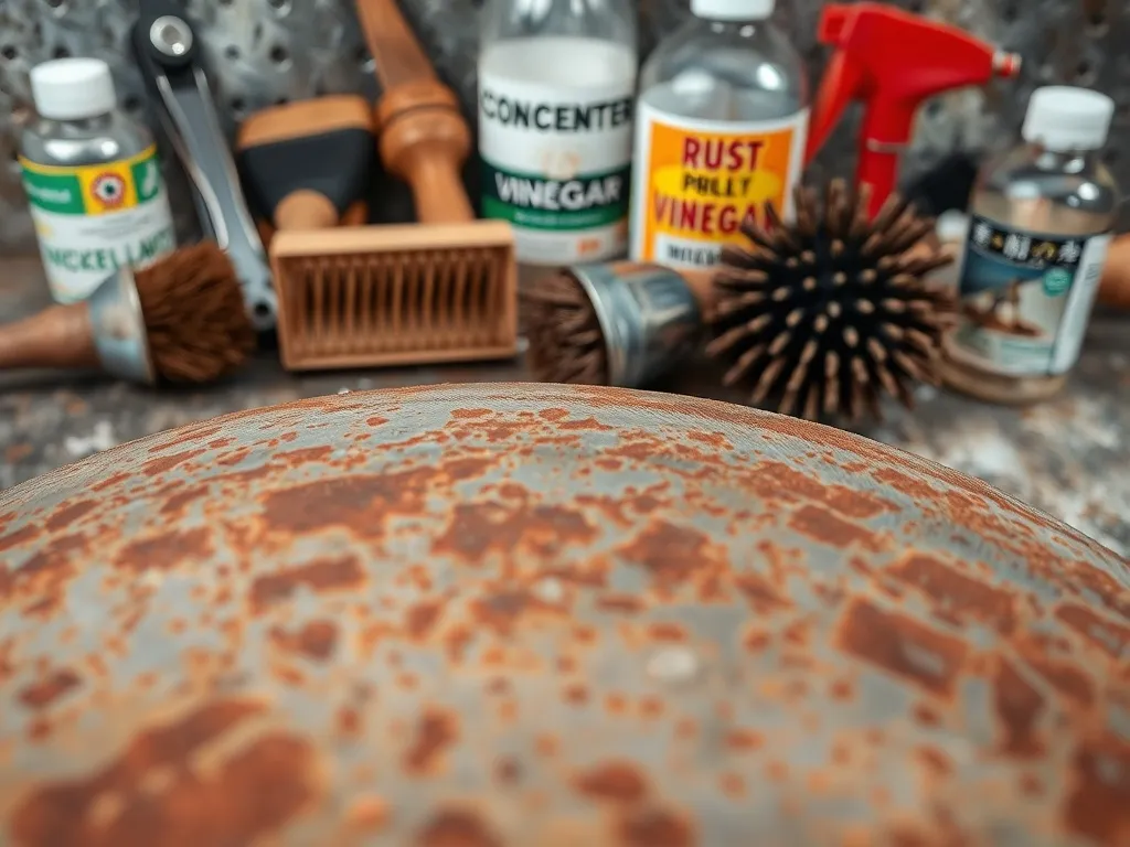 Czym wyczyścić rdzę z metalu? Sprawdzone metody i porady