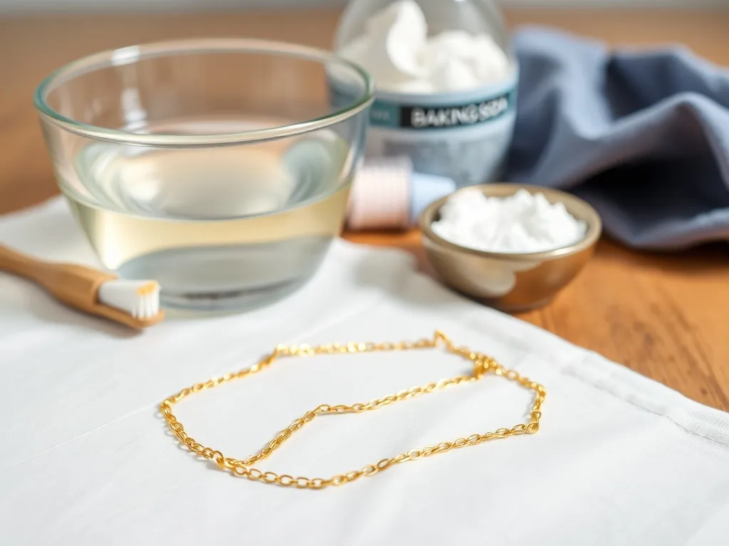Czym wyczyścić złoty łańcuszek? Sprawdzone domowe sposoby
