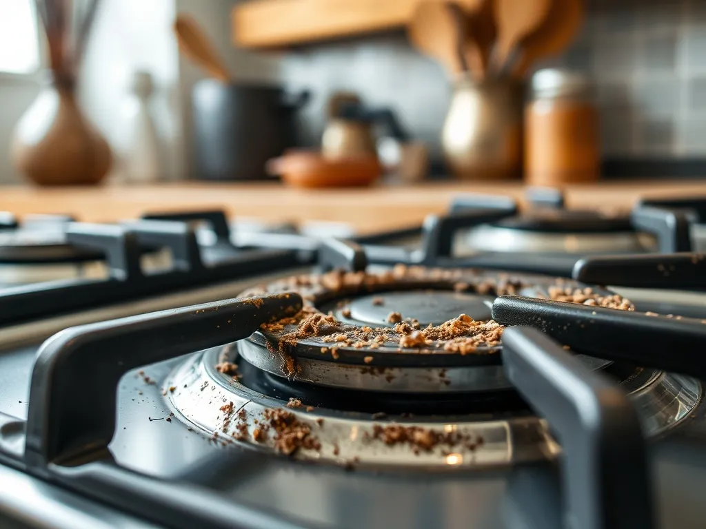 Czym wyczyścić przypalone palniki kuchenki gazowej? Sprawdź!