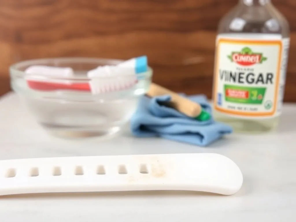 Czym wyczyścić biały silikonowy pasek od zegarka? Sprawdzone metody