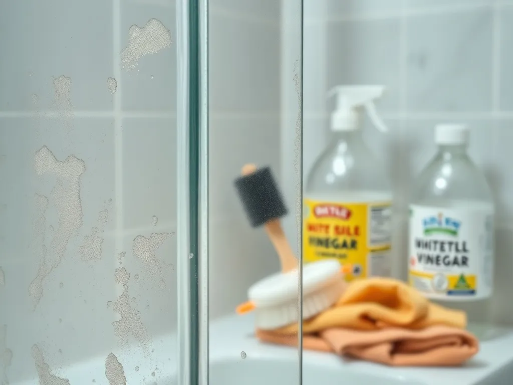 Jak wyczyścić stare zacieki na kabinie prysznicowej? Sprawdzone metody